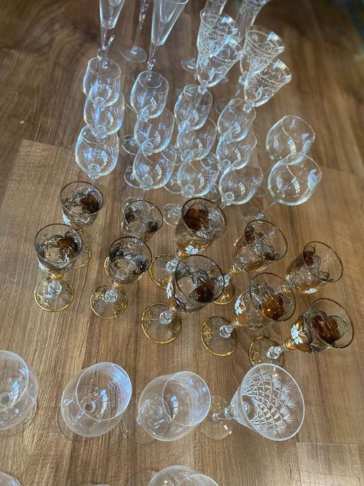 Бокалы для вина. хрусталь 12 шт