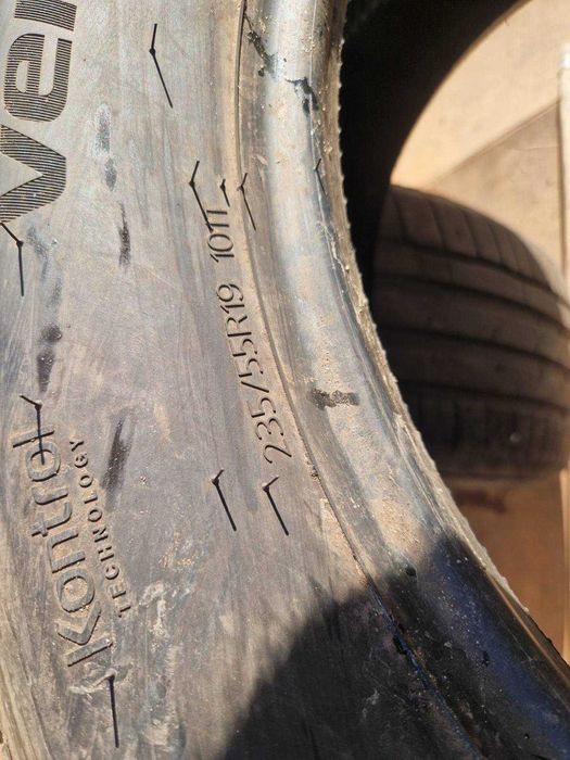 2 Hankook R19 235/55 Летни гуми  DOT2125