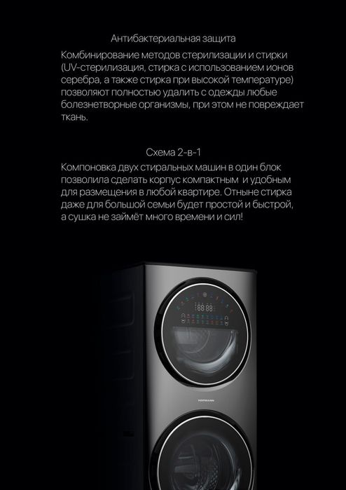 Стиральная машина HOFMANN 15кг