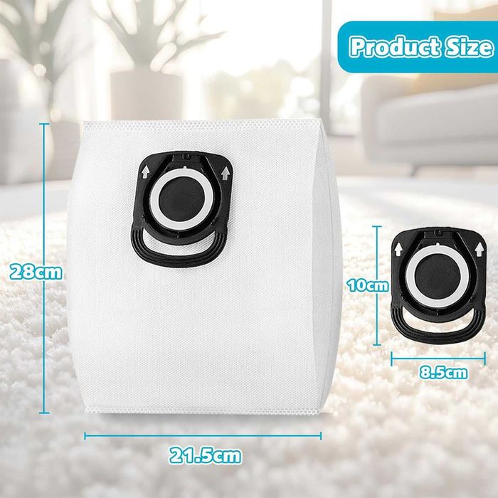 15 торбички за прах Rowenta Hygiene ZR200520 ZR200720 ZR200920 Compact