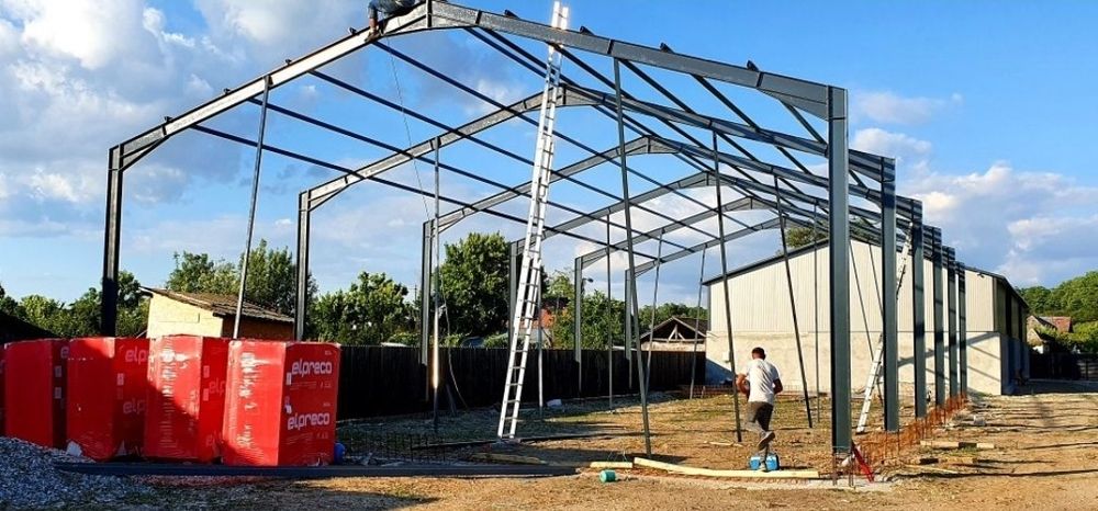 Vand hala metalica 12x20 facem și alte dimensiun la cerere