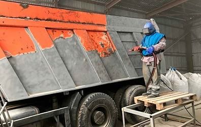 Пескоструйная обработка, очиска от ржавчины корозий, краски