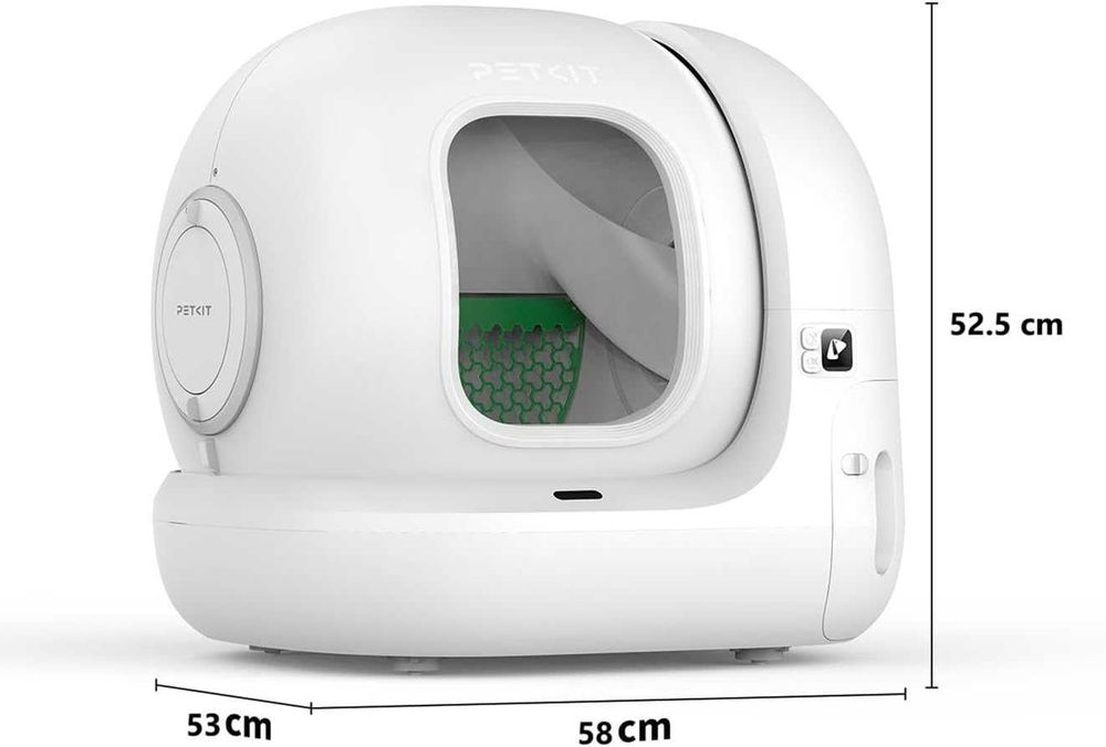 Litieră smart pentru pisici PETKIT Pura Max 2 cu autocurățare, 76 L