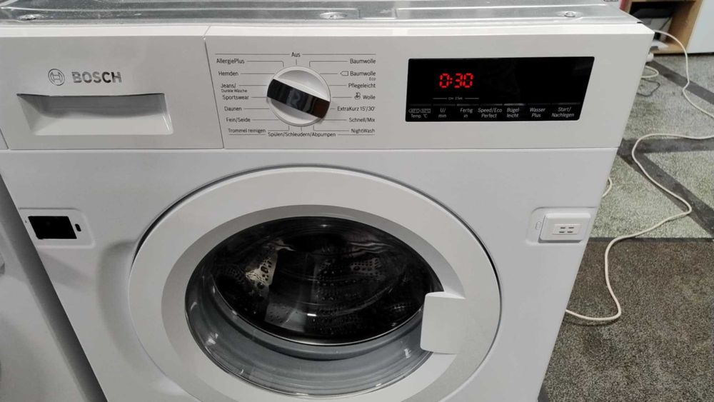 A+++ Пералня машина за вграждане Bosch-Бош 8 кг 1400 об/мин