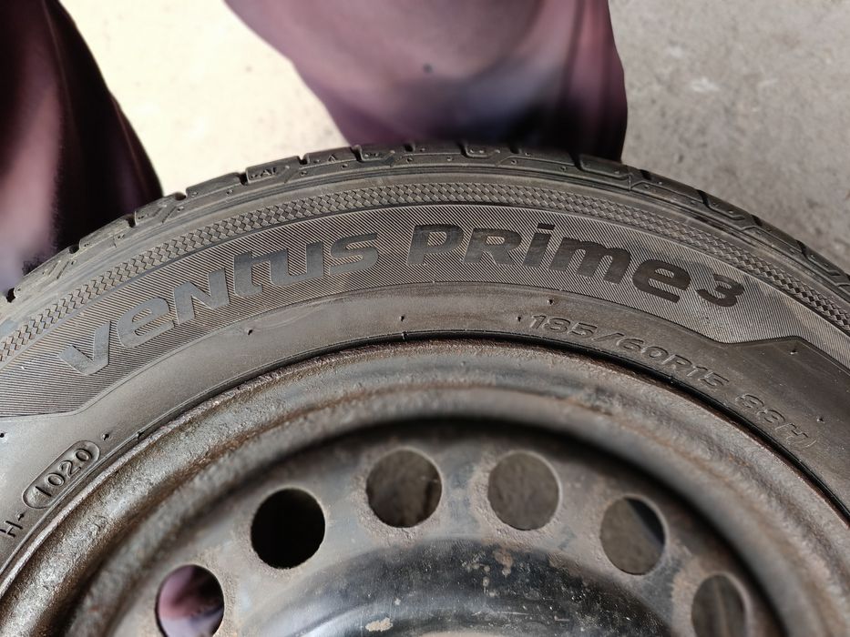 Летни гуми -2020г.-15цола-185/60-1бр.-50лв."HANKOOK"