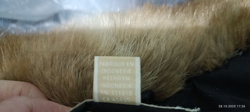 Брендовый  длинный женский пуховик Michael Kors,Индонезия