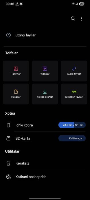 Yangi Samsung A05 telefoni