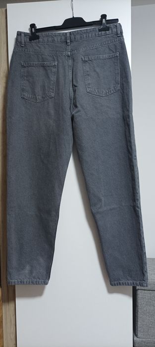 Blugi Mom cu talie inalta