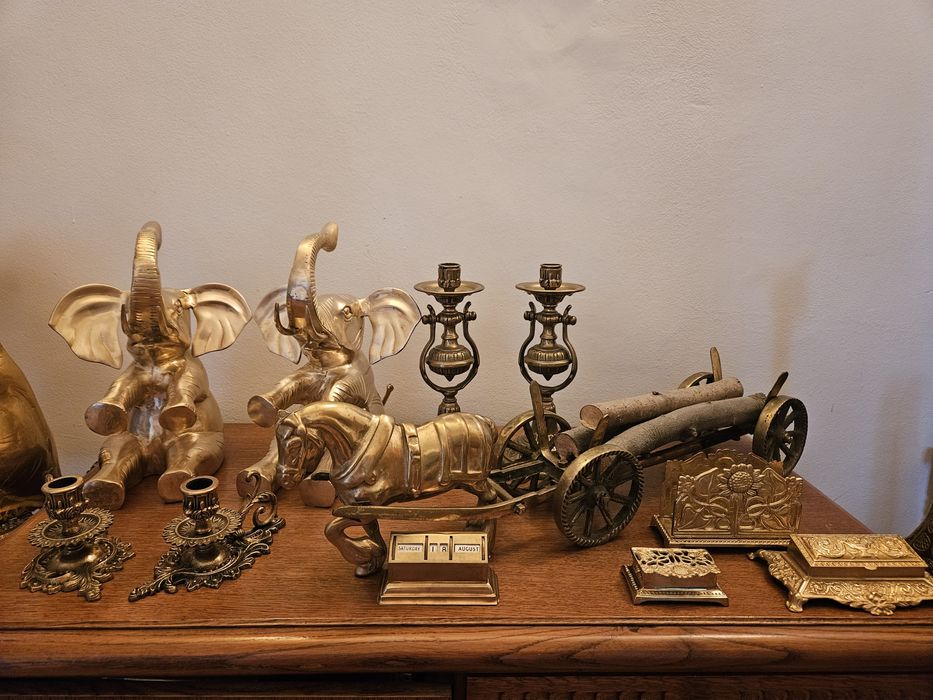 Calendar caseta bijuterii elefant cal sfesnice