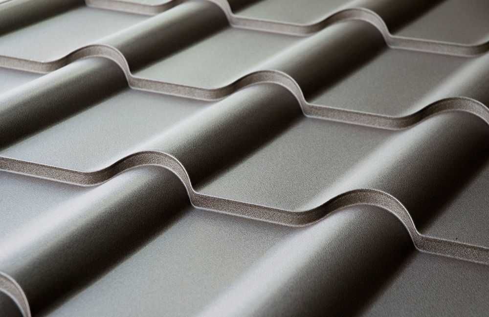 Металлочерепица матовый окрас, Софиты, Водосточные системы