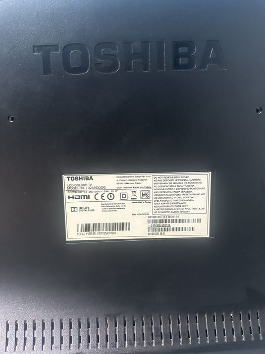 Телевизор TOSHIBA