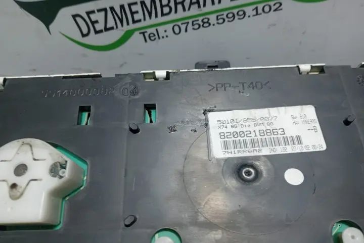 Ceasuri bord 8200218863 Renault Laguna 2001 1.9 DCi MT (107 hp)