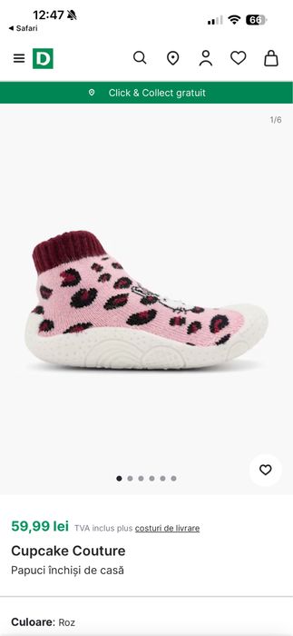 Incaltari de interior pentru fetite nr 23