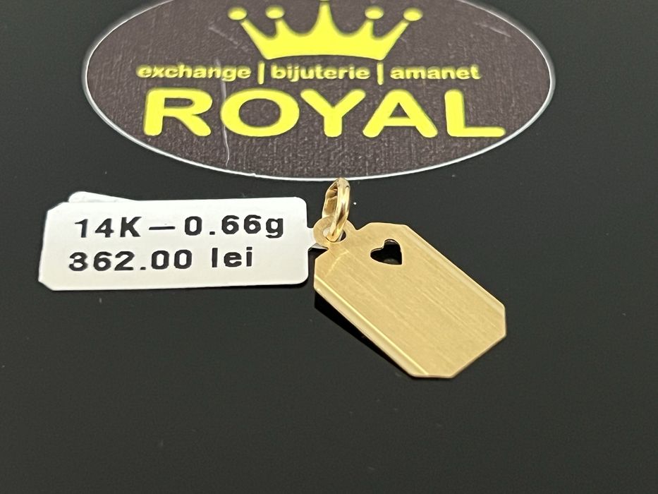 Bijuteria Royal CB : Pandant aur 14K  0,66 grame