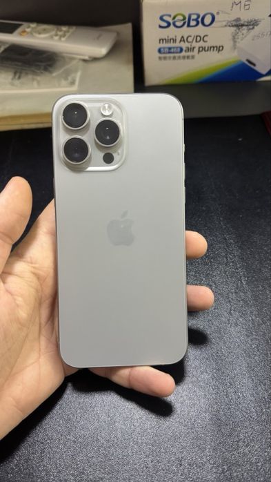 Iphone 15 pro max  256Gb yomkist 88% 669 sikl karobka bor full 820$