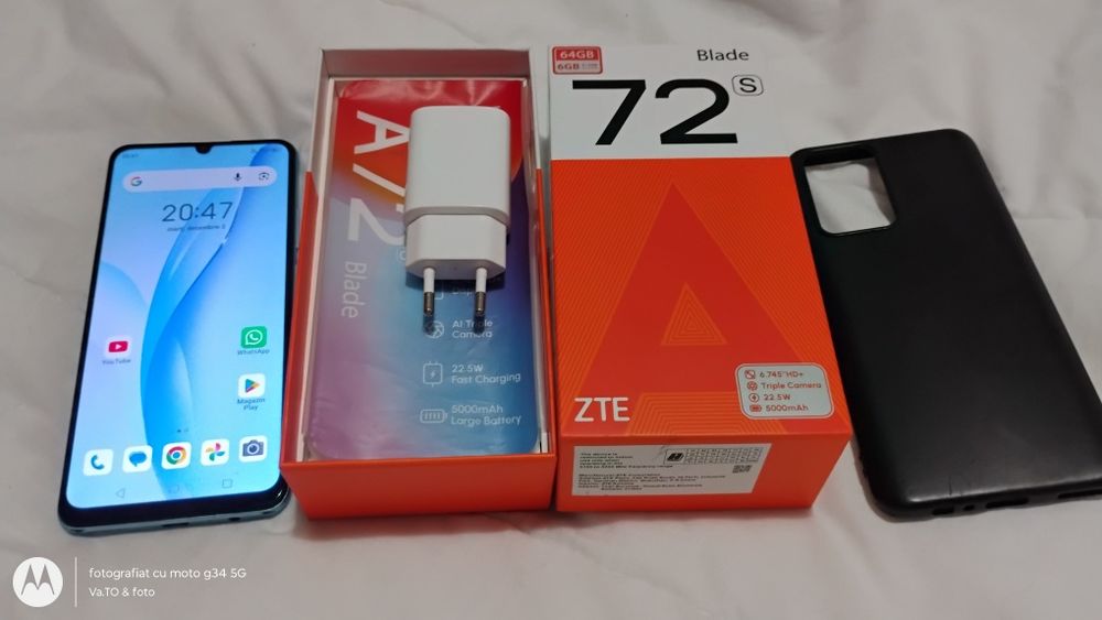 ZTE Blade A72s funcțional