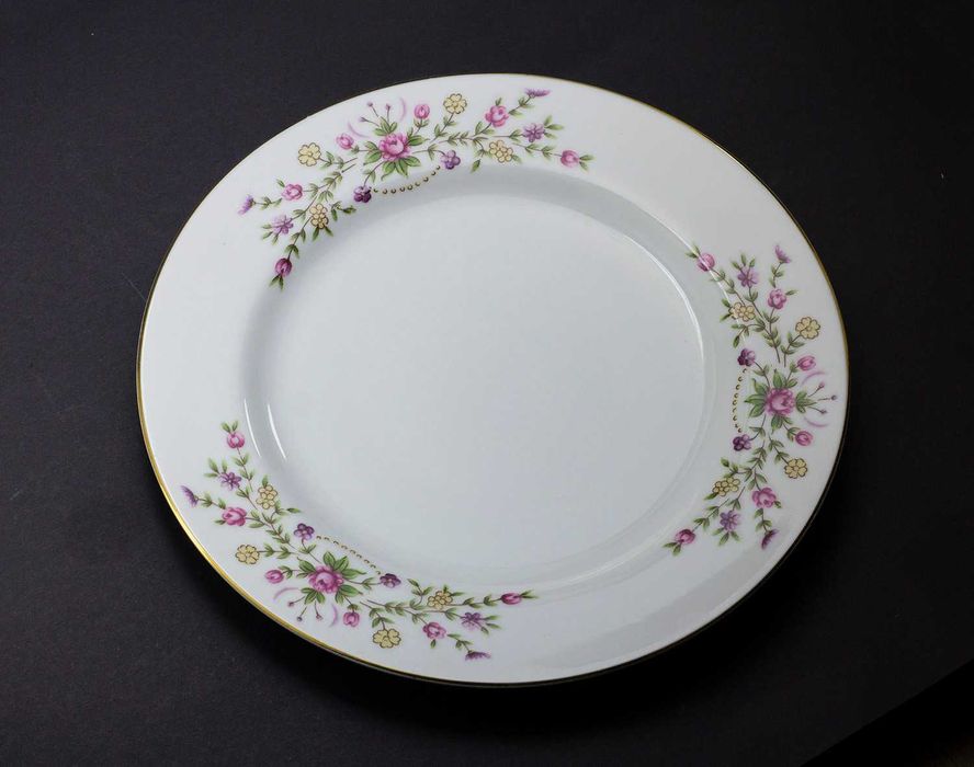 Комплект тарелок с Полевыми цветами. MS CHINA JAPAN (Старая Япония)