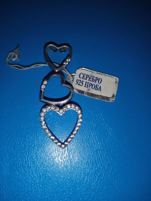 Серебряный кулон 925п