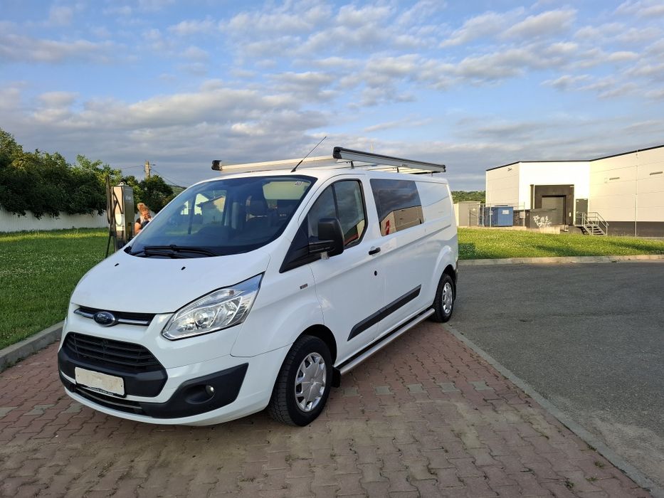 Ford Trasit Custom, 2.0 tdci,131cp,6 locuri,long