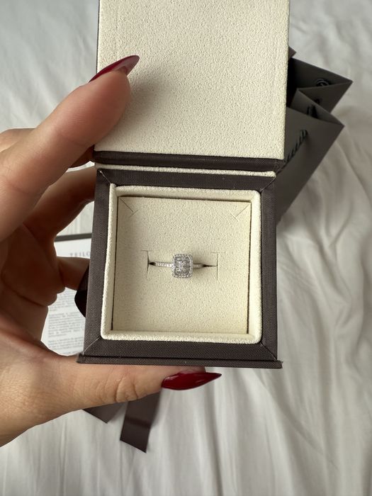 Vand Inel de legodna Teilor aur 18k cu diamante, măsura 51.5