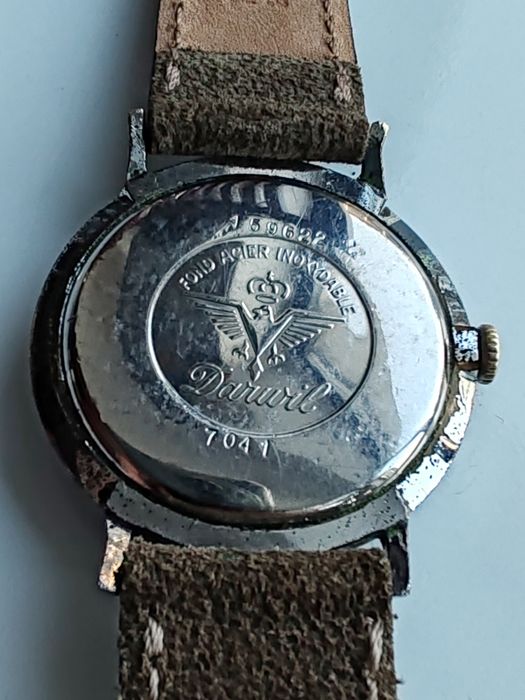 Ceas Darwil Special Flat Calendar 34 mm Funcționează excelent!