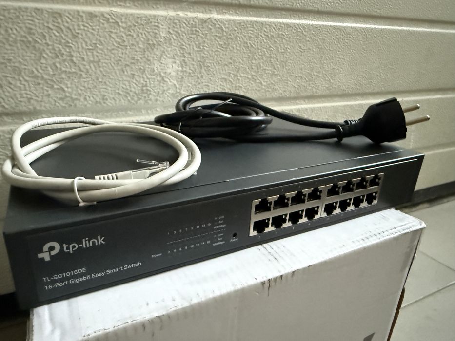 TP-Link TL-SG1016DE V6.0 – Switch Gigabit Smart 16 Porturi