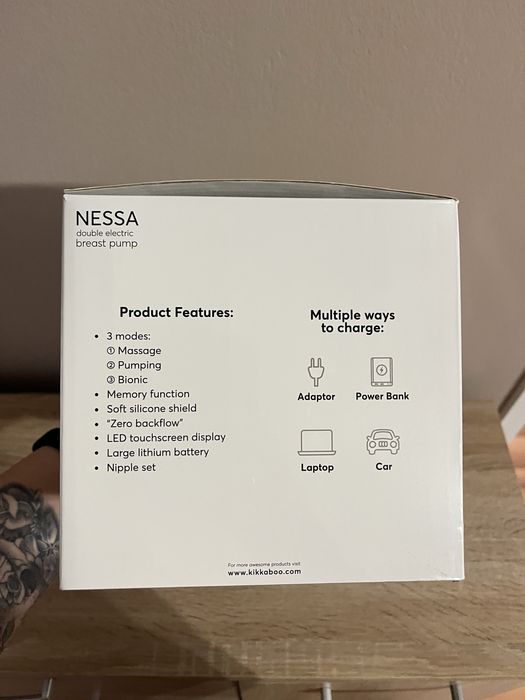 Електрическа двойна помпа Kikka Boo Nessa