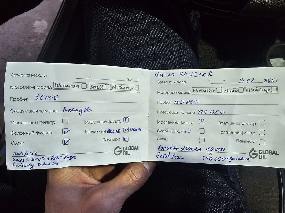 Ravon Spark, 4 pozitsiya EVRO.