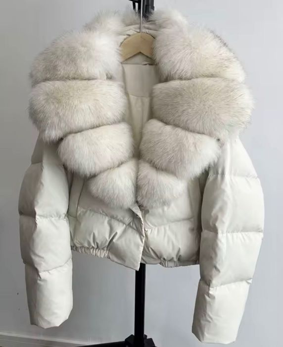 Geaca cu blana naturala