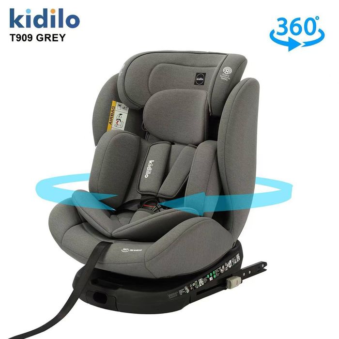 Современное Детское автокресло Isofix.С 0 до 12 лет. Поворачивается360