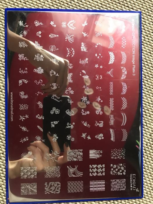 Пластина для стемпинга konad