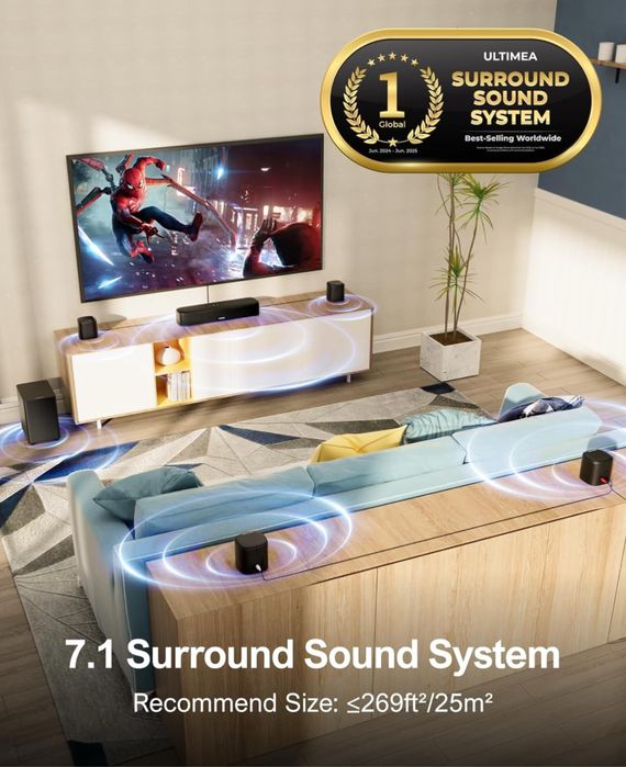 Sistem Audio Ultimea Aura A40 7.1 Virtual Surround Sound