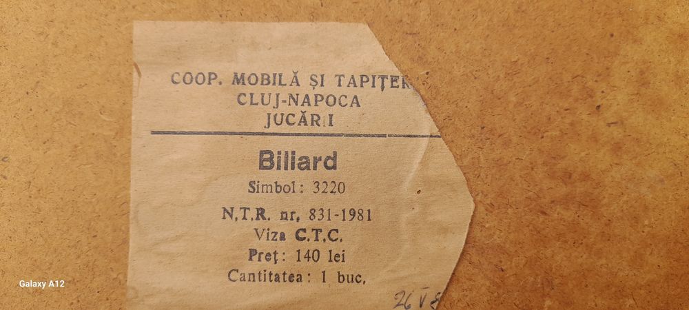 Biliard de casă Ani80