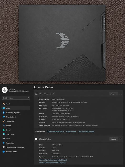 Laptop Asus Tuf15 gaming
