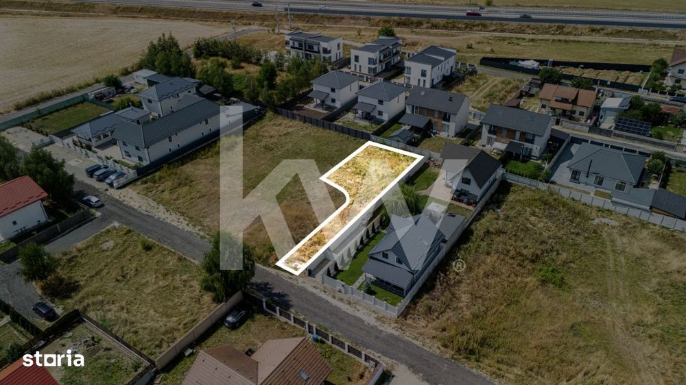 Teren intravilan 786 mp | Toate utilitatile | Studiu de fezabilitate |