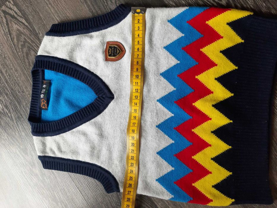 Пролетно-есенно яке за бебе и елече от плетиво