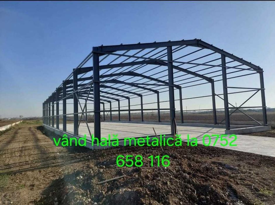 Vand hala completa sau doar structura metalica, pret de producator
