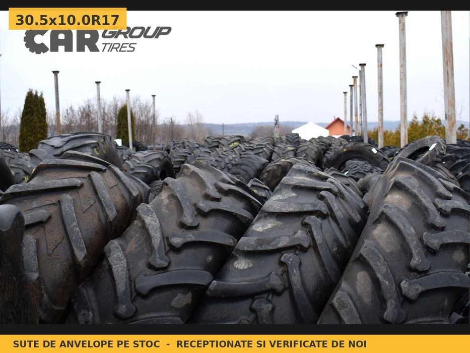 Anvelope Cauciucuri 30.5x10-17 30.5x10R17 30.5x10 17 30.5x10x17 30510017 Michelin Incarcator Buldo si Industrial SH Second Hand VERIFICATA Oferta
