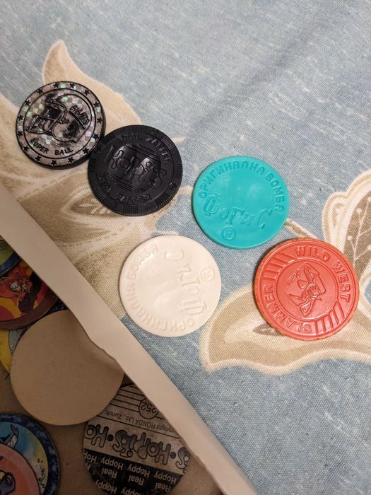 Хописи, бомби от 90-те. American caps, Hoppies, Tazo, Фогис и др