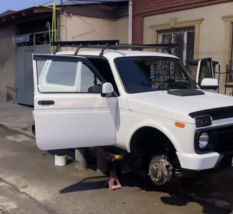 Усиленный багажник на ниву