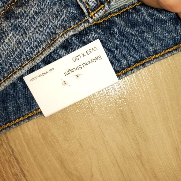 Blugi CK, NOI cu eticheta, relaxed straight fit