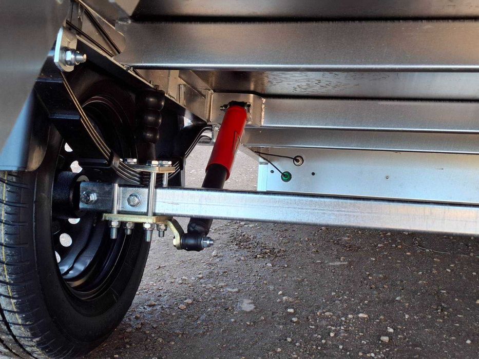 НОВО самосвално ремарке с ресьори и амортисьори Neptun N7-263 PRR