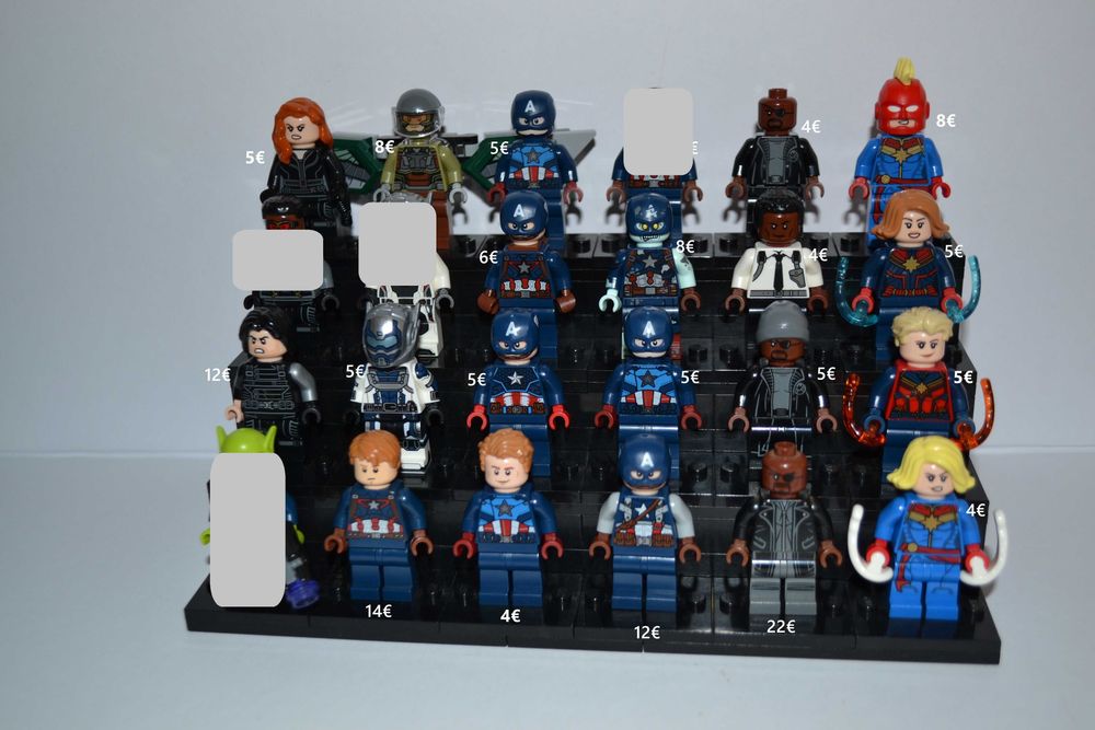 LEGO минифигурки Marvel , DC и др.
