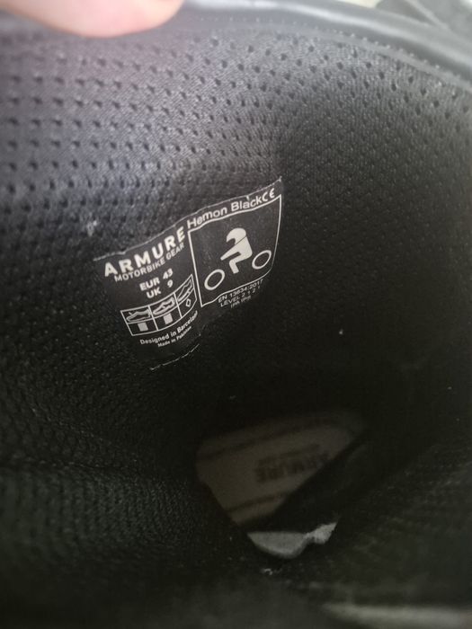 Cizme moto din piele Armure hemon