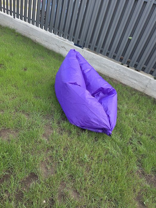 Sac gonflabil mov 190 cm lungime (plaja / gradina)