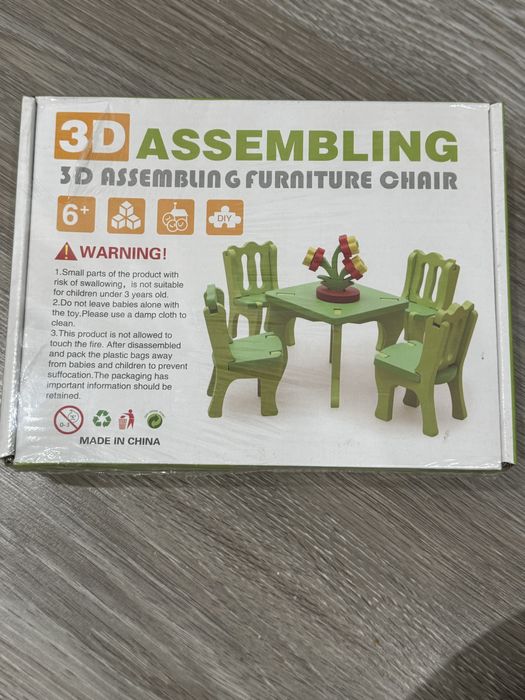 Игрушечная деревянная мебель наборы