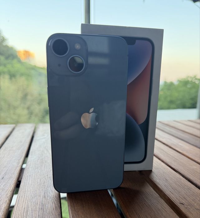 Чисто Нов! iPhone 14 128GB Blue - 100% Battery