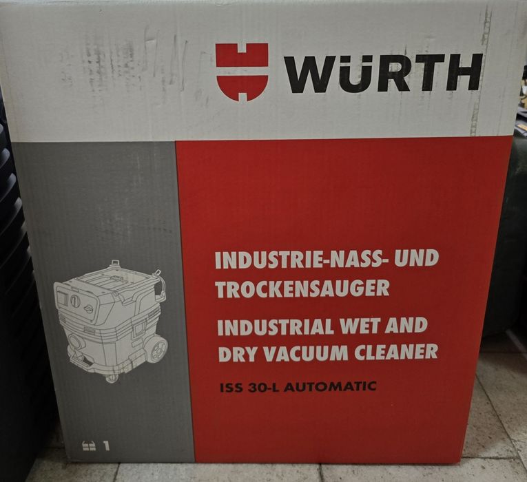 Индустриална прахосмукачка WURTH ISS 30 L