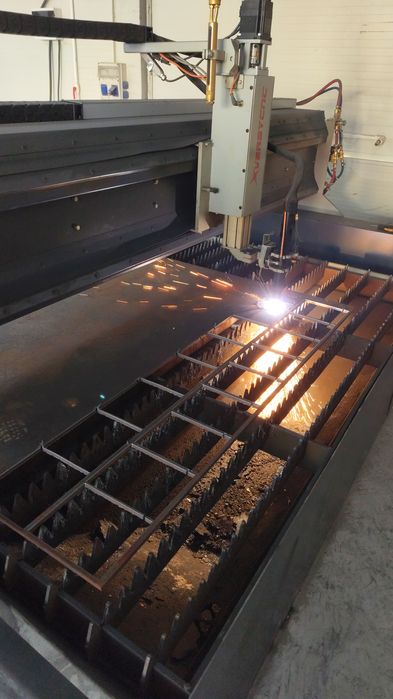 Debitare tablă la CNC plasma