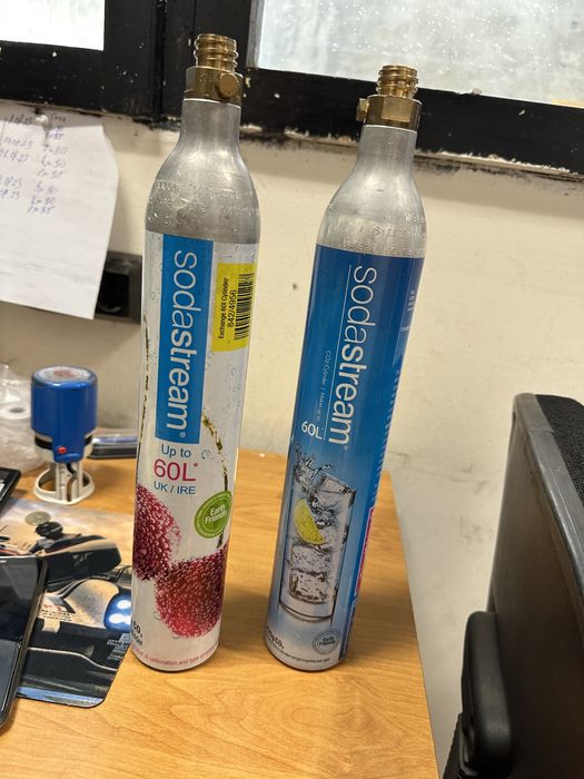 Пълнене на патрон с 0.425кг CO2 за Sodastream, Happy Frizz и други!